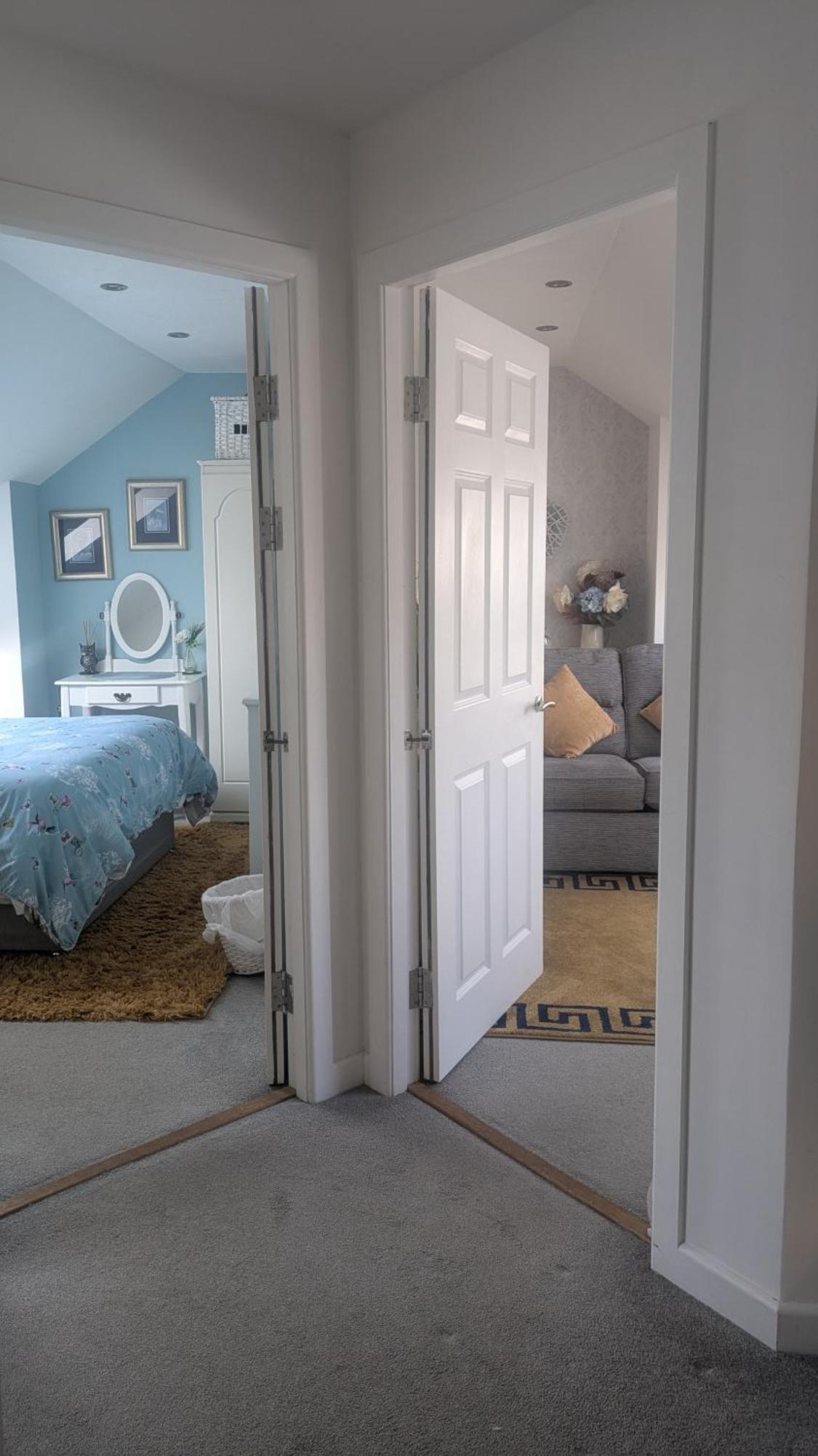 Village Life- Private Attic Suite - Living Room, Bedroom And Bathroom Newtown St Boswells Экстерьер фото